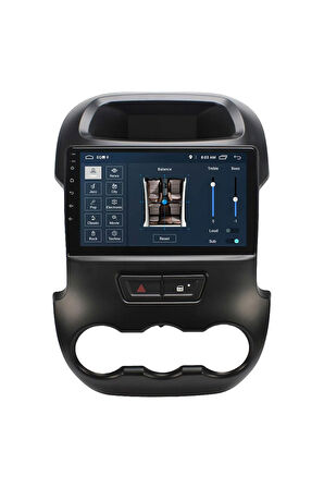 Araç Multimedya Cihazı - 2 32 / Qled 10 Inch Ekran - Navigasyon - Carplay - Ford Ranger 12-15 - Vsr