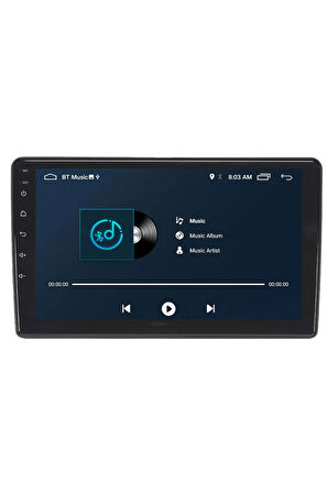 Multimedya Cihazı Uyumlu - 2 32 / Ips 9 Inch Ekran - Navigasyon - Carplay - Ford Universal Kare