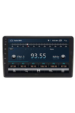 Multimedya Cihazı Uyumlu - 2 32 / Ips 9 Inch Ekran - Navigasyon - Carplay - Ford Universal Kare