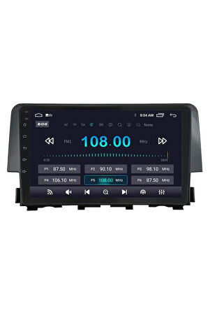 Araç Multimedya Cihazı - 2 32 / Ips 9 Inch Ekran - Navigasyon -carplay - Honda Civic Fc5 16-21-vsr
