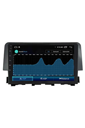 Araç Multimedya Cihazı - 2 32 / Ips 9 Inch Ekran - Navigasyon -carplay - Honda Civic Fc5 16-21-vsr