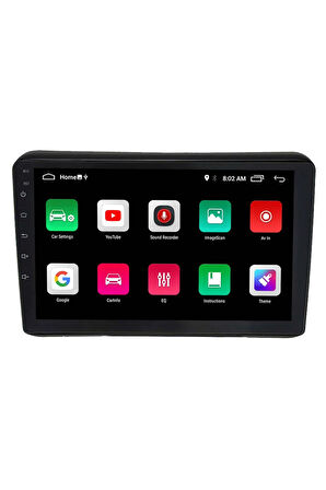 Araç Multimedya Cihazı - 2 32 / Ips 10 Inch Ekran - Navigasyon - Carplay - Honda Hrv 15-20- Vsr