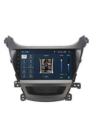 Araç Multimedya Cihazı - 2 32 /ıps 9 Inch Ekran - Navigasyon - Carplay - Hyundai Elantra 14-15-vsr