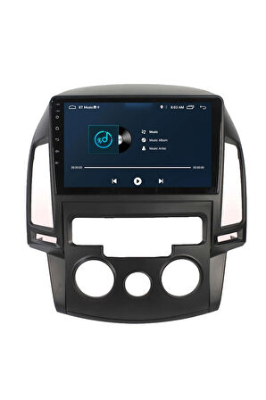 Araç Multimedya Cihazı - 2 32 / Qled 10 Inch Ekran - Navigasyon - Carplay - Hyundai I30 08-11 - Vsr