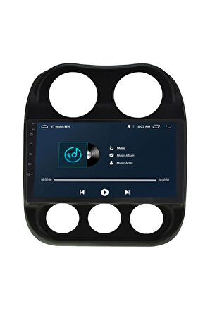 Araç Multimedya Cihazı - 2 32 / Ips 9 Inch Ekran - Navigasyon - Carplay - Compass - Patriot Uyumlu
