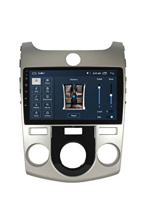 Araç Multimedya Cihazı - 2 32 / Qled 10 Inch Ekran - Navigasyon - Carplay - Kia Cerato 10-12 - Vsr