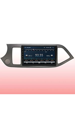 Araç Multimedya Cihazı - 2 32 / Ips 9 Inch Ekran - Navigasyon - Carplay - Kia Picanto 11-16 Uyumlu