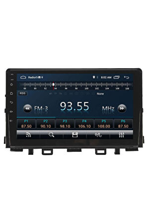 Araç Multimedya Cihazı - 2 32 / Ips 9 Inch Ekran - Navigasyon - Carplay - Kia Picanto 18-20 Uyumlu