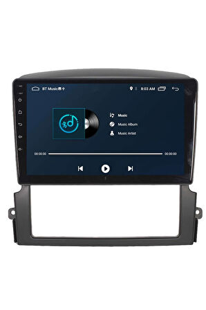 Araç Multimedya Cihazı - 2 32 / Ips 9 Inch Ekran - Navigasyon - Carplay - Kia Sorento 02-10 Uyumlu
