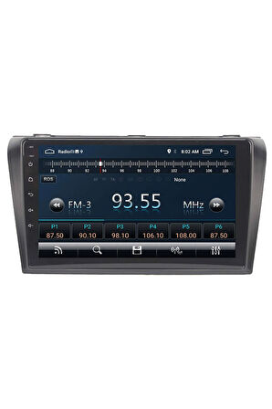 Araç Multimedya Cihazı - 2 32 / Ips 9 Inch Ekran - Navigasyon - Carplay - Mazda 3 2004 2009 Uyumlu
