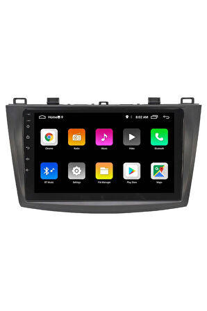 Araç Multimedya Cihazı - 2 32 / Ips 9 Inch Ekran - Navigasyon - Carplay - Mazda 3 2010 2015 Uyumlu