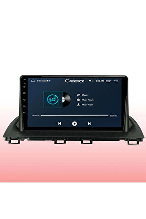 Araç Multimedya Cihazı - 2 32 / Ips 9 Inch Ekran - Navigasyon - Carplay - Mazda Axela - Vsr