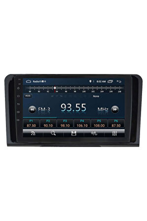 Araç Multimedya Cihazı - 2 32 / Ips 9 Inch Ekran - Navigasyon - Carplay - Mercedes ml 05-12 - Vsr