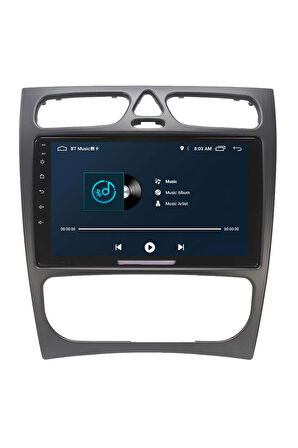 Araç Multimedya Cihazı - 2 32 / Ips 9 Inch Ekran - Navigasyon - Carplay - Mercedes C Class - Vsr