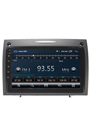 Araç Multimedya Cihazı - 2 32 / Ips 9 Inch Ekran - Navigasyon - Carplay - Mercedes Slk 04-11 Uyumlu