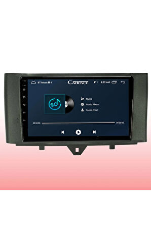 Araç Multimedya Cihazı - 2 32 / Ips 9 Inch Ekran - Navigasyon - Carplay - Mercedes Smart 1 -uyumlu