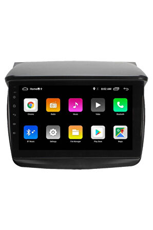 Araç Multimedya Cihazı - 2 32 /qled 10 Inch Ekran - Navigasyon - Carplay - Mitsubishi L200 07-14-vsr