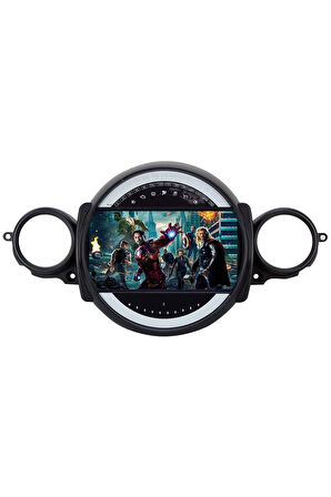 Araç Multimedya Cihazı - 2+32 / QLED 10 inch Ekran - Navigasyon - Carplay - Mini Cooper 07 11 - VSR