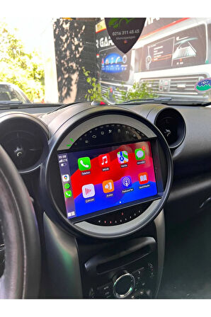 Araç Multimedya Cihazı - 2+32 / QLED 10 inch Ekran - Navigasyon - Carplay - Mini Cooper 11 15 Uyumlu
