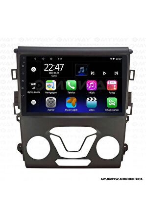 Araç Multimedya Cihazı Uyumlu - 2 32 / Ips 9 Inch Ekran - Navigasyon - Carplay - Mondeo 2013