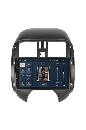 Araç Multimedya Cihazı - 2 32 / Ips 9 Inch Ekran - Navigasyon - Carplay - Nissan Micra 14-18 - Vsr