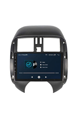 Araç Multimedya Cihazı - 2 32 / Ips 9 Inch Ekran - Navigasyon - Carplay - Nissan Micra 14-18 - Vsr