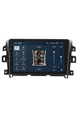 Araç Multimedya Cihazı - 2 32 / Ips 10 Inch Ekran - Navigasyon - Carplay - Nissan Navara 14-20 -vsr