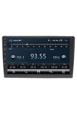 Araç Multimedya Cihazı - 2 32 / Ips 9 Inch Ekran - Navigasyon - Carplay - Opel Universal Gri - Vsr