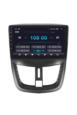 Araç Multimedya Cihazı - 2 32 / Ips 9 Inch Ekran - Navigasyon - Carplay - Peugeot 207 06-10 - Vsr