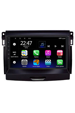 Araç Multimedya Cihazı - 2 32 / Ips 9 Inch Ekran - Navigasyon - Carplay - Ranger 2015 Uyumlu