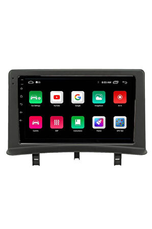 Araç Multimedya Cihazı - 2 32 / Ips 9 Inch Ekran - Navigasyon - Carplay - Renault Clio 3 - Vsr