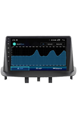 Araç Multimedya Cihazı - 2 32 / Ips 9 Inch Ekran - Navigasyon - Carplay - Renault Megane 3 - Vsr