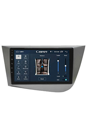 Araç Multimedya Cihazı - 2 32 / Ips 9 Inch Ekran - Navigasyon - Carplay - Seat Leon 2006 2010 -vsr