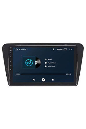Araç Multimedya Cihazı - 2 32 / Ips 10 Inch Ekran - Navigasyon - Carplay - Skoda Octavia 13-19 -vsr