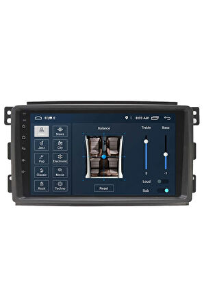 Araç Multimedya Cihazı - 2 32 / Ips 9 Inch Ekran - Navigasyon - Carplay - Fortwo Forfour - Vsr