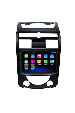 Araç Multimedya Cihazı - 2 32 /ıps 9 Inch Ekran - Navigasyon -carplay - Ssangyong Rexto 06-12 Uyumlu