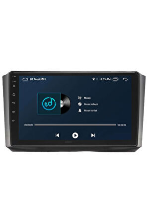 Araç Multimedya Cihazı - 2 32 / Ips 9 Inch -navigasyon -carplay - Ssangyong Rexton 06-12-uyumlu