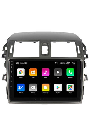 Araç Multimedya Cihazı - 2 32 / Ips 9 Inch Ekran - Navigasyon - Carplay - Toyota Corolla 07-12-vsr