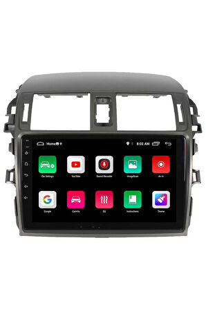 Araç Multimedya Cihazı - 2 32 / Ips 9 Inch Ekran - Navigasyon - Carplay - Toyota Corolla 07-12-vsr