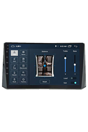 Araç Multimedya Cihazı - 2 32 / Ips 10 Inch Ekran - Navigasyon - Carplay - Toyota Corolla 19-21-vsr