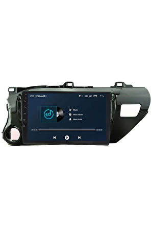 Araç Multimedya Cihazı - 2 32 / Ips 10 Inch Ekran - Navigasyon - Carplay - Toyota Hilux 17-20 - Vsr