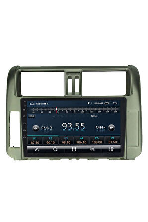 Araç Multimedya Cihazı - 2+32 / QLED 10 inch Ekran - Navigasyon - Carplay - Land Cruiser Prado - VSR