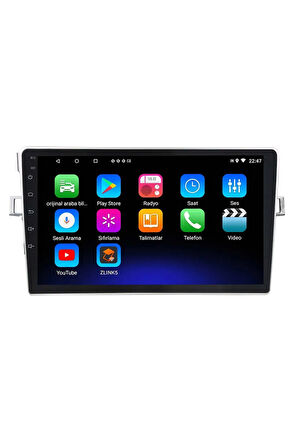 Araç Uyumlu Multimedya Cihazı Uyumlu 2 32 Ips 9 Inch Ekran Navigasyon Carplay Verso 2017