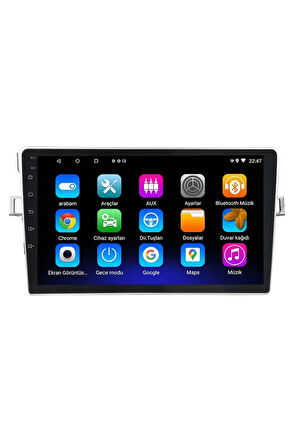 Araç Uyumlu Multimedya Cihazı Uyumlu 2 32 Ips 9 Inch Ekran Navigasyon Carplay Verso 2017