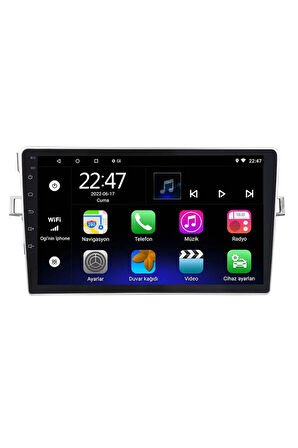 Araç Uyumlu Multimedya Cihazı Uyumlu 2 32 Ips 9 Inch Ekran Navigasyon Carplay Verso 2017