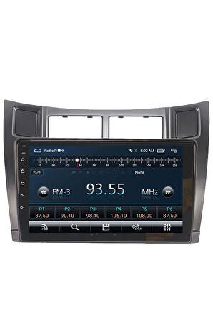 Araç Multimedya Cihazı Uyumlu 2 32 / Ips 9 Inch Ekran - Navigasyon - Carplay - Toyota Yaris 07-11