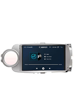Araç Multimedya Cihazı - 2 32 / Ips 9 Inch Ekran - Navigasyon - Carplay - Toyota Yaris 12-20 Uyumlu