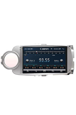 Araç Multimedya Cihazı - 2 32 / Ips 9 Inch Ekran - Navigasyon - Carplay - Toyota Yaris 12-20 Uyumlu
