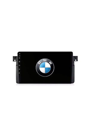 BMW E46 - Uyumlu Araç Ekran - 2GB 32GB - S - Black - 1998 - 2005 - 9 Inch - HIGH SOUND - VSR