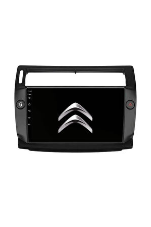 Citroën C4 Ser. - Uyumlu Araç Ekran - 2GB 32GB - Old - Black - 2005 - 2011 - 9 Inch - HIGH SOUND